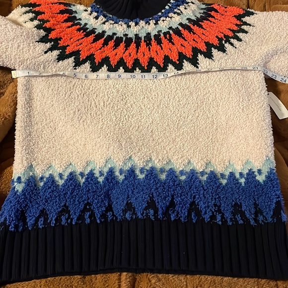 Anthropologie Pilcro Selene Fleece Tunic Sweater NWT - Picture 5 of 6